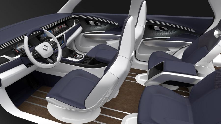  SsangYong SIV-2 Concept 2016 года  (фото 6 из 9)